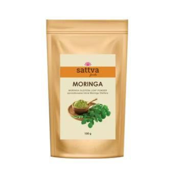 Moringa levélpor 100g - Sattva Ayurveda
