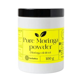 Moringa por – 100 g – Herbatica kép