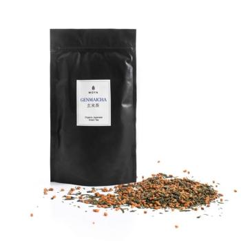 Moya Genmaicha Organikus Japán Zöld Tea (Kiszerelés: 100g) kép