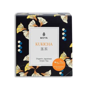 Moya Kukicha Organikus Japán Zöld Tea (Kiszerelés: Filteres 15 x 1,5g) kép
