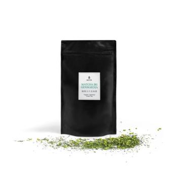 Moya Matcha Iri Genmaicha Organikus Japán Zöld Tea - 100 g kép
