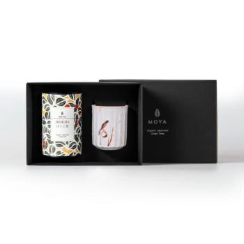 Moya Sato Organikus Szálas Tea Szett - Hojicha 60 g kép