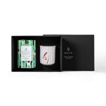 Moya Sato Organikus Szálas Tea Szett - Matcha Iri Genmaicha 60 g kép