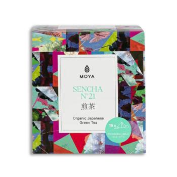 Moya Sencha No. 21 Organikus Japán Zöld Tea (Kiszerelés: Filteres 15 x 1,5g) kép