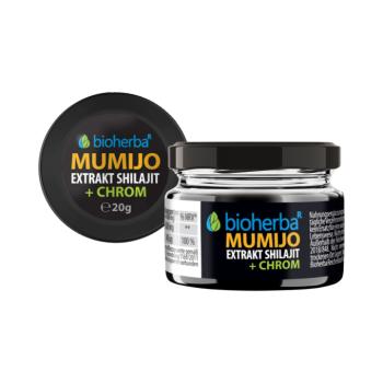 Mumio Shilajit kivonat krómmal - 20 g - Bioherba kép
