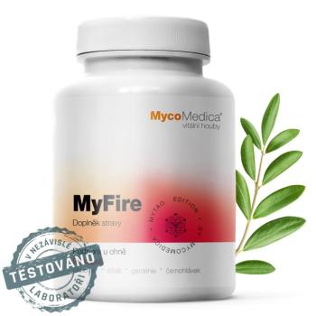 MycoMedica - MyFire, tűztámogatás, 90 gyógynövény kapszula kép