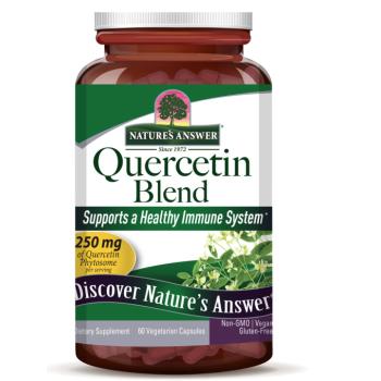 Nature's Answer Quercetin Blend, Quercetin, kivonat, 250 mg, 60 növényi kapszula kép