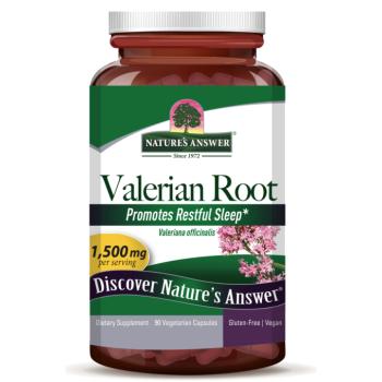 Nature's Answer Valerian Root, 1500 mg, 90 kapszula kép