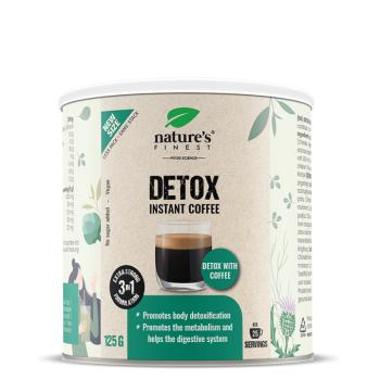 Nature's Finest Detox Coffee | detox kávé chlorellával, máriatövissel és articsókával | Arabica keverék az emésztés támogatására és enyhe tisztításra kép