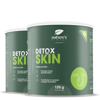 Nature's Finest Detox Skin | bőr detox + ragyogás támogatás | chlorella, hialuronsav, biotin + máriatövis a tisztább, simább bőrért kép