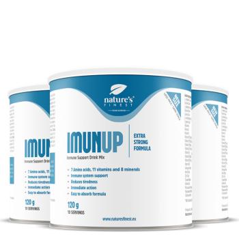 Nature's Finest Imunup | immunerendszer-támogató ital vitaminokkal, ásványi anyagokkal és aminosavakkal | napi immunitás, vitalitás és energiatámogatá kép