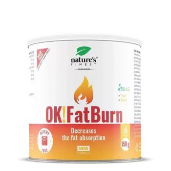 Nature's Finest OK!FatBurn | ID-alG tengeri alga kivonat a szénhidrát- és zsírfeldolgozáshoz | L‑karnitin, L‑tirozin és C‑vitamin a metabolizmushoz és kép
