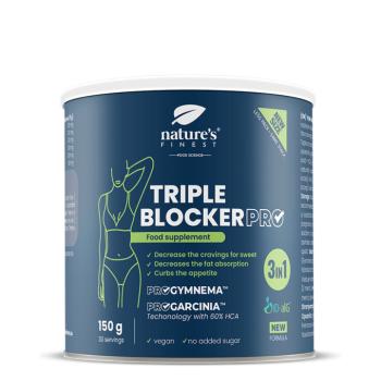 Nature's Finest Triple Blocker PRO | fejlett szénhidrátblokkoló + vágykontroll formula | ID-alG, ProGymnema + ProGarcinia a zsír- és étvágytámogatásér kép