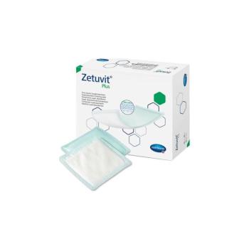 Nedvszívó steril sebpárna superabsorbens, Zetuvit Plus, 10x10cm, 10db kép