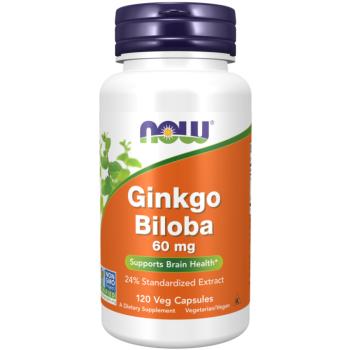 NOW Foods Ginkgo Biloba 60 mg kép