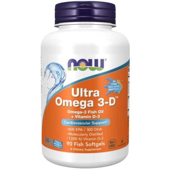 NOW Foods Ultra Omega 3-D™ kép