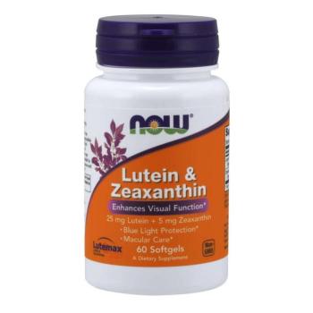 NOW Lutein és Zeaxanthin, 60 softgél kapszulában kép