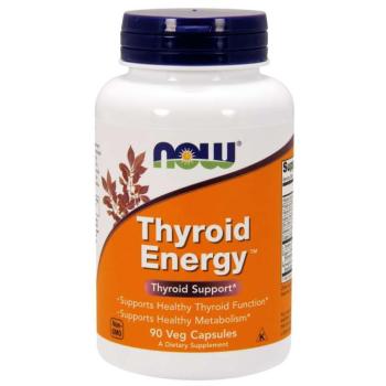 NOW Thyroid Energy, Pajzsmirigy , 90 növényi kapszulában kép