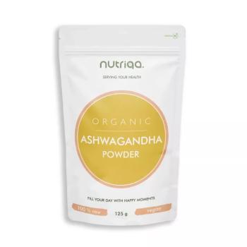 Nutriqa Bio ashwagandha por – 125 g kép
