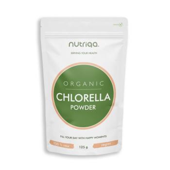 Nutriqa Bio chlorella por – 125 g kép
