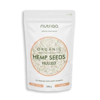Nutriqa Bio hántolt kendermag – 250 g kép