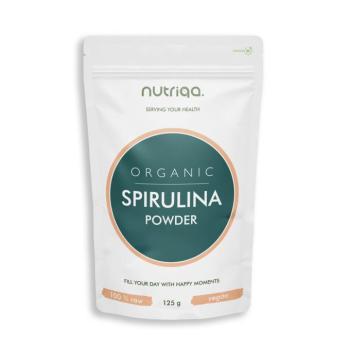 Nutriqa Bio spirulina por – 125 g kép