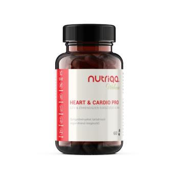 Nutriqa HEARTH + CARDIO PRO - Szív & Érrendszer Egészsége Kúra 60 db vegán kapszulával kép