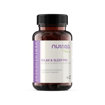 Nutriqa RELAX & SLEEP PRO - Relax & Pihentető Alvás Kúra 60 db vegán kapszulával kép