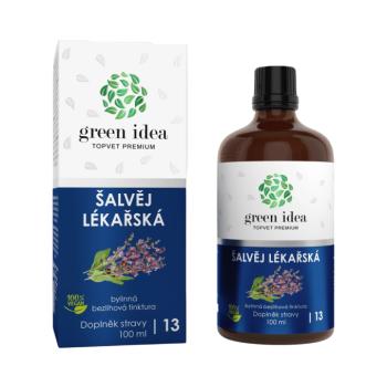 Orvosi zsálya – alkoholmentes tinktúra 100 ml – Green idea kép