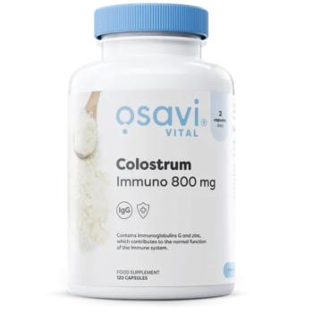 Osavi Colostrum Bovinum Immuno, szarvasmarha kolosztrum, 800 mg, 120 kapszula kép
