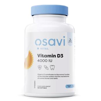 Osavi D3-vitamin, 4000 NE, 120 db lágyzselé kapszula kép