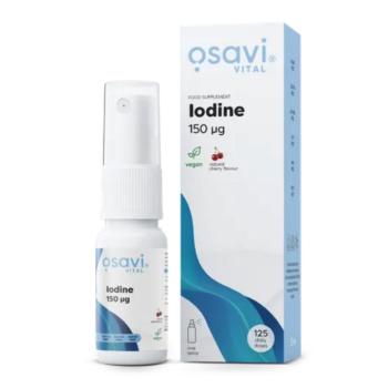 Osavi Iodine cseresznye ízű szájspray jóddal és cseresznye ízzel, 150 µg, 25 ml kép