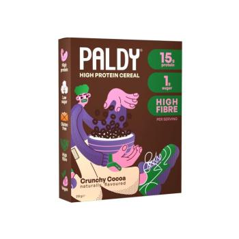 Paldy magas fehérjetartalmú gabonapelyhek, ropogós kakaóval, 210 g kép