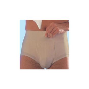 Pamut sérvnadrág betéttel, Scudotex S-645, bézs, 3 kép