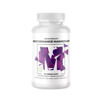 Performance Magnesium®, 1000 mg, Magnézium 200 mg + B6 P5P vitamin, 50 növényi kapszula kép