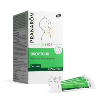Pranarom Aromaforce junior szirup köhögésre 20 × 5 ml kép