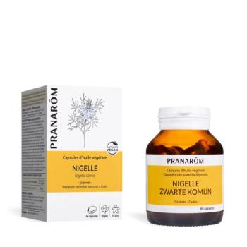 Pranarom Fekete kömény kapszula - bio 60 db kép