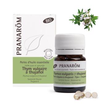 Pranarom Kakukkfű thujanol "gyöngy" - illóolaj tartalmú mini kapszula bio 60 db kép