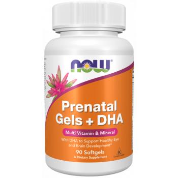 Prenatal Gels + DHA 90 softgels kép