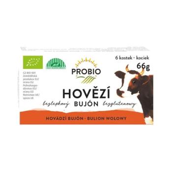 PROBIO - Marhahúsleves, kocka 6 x 0,5 l, BIO, 66 g kép