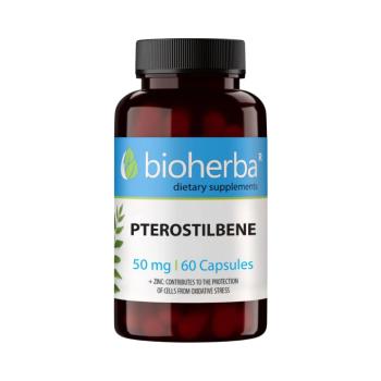 Pterostilbén 50 mg – 60 kapszula – Bioherba kép