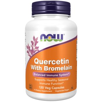 Quercetin with Bromelain - 120 Veg Capsules kép