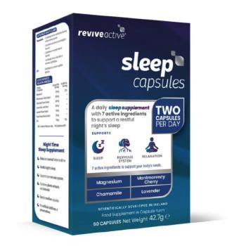 Revive Active Sleep kapszulák, alvástámogatás, 60 kapszula kép