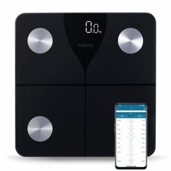 Salente SlimFit, személyi fitness Bluetooth mérleg, fekete kép
