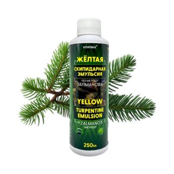 Sárga terpentin fürdőemulzió – 250 ml – Vitateka