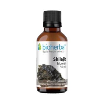 Shilajit Mumio tinktúra cseppek B6-vitaminnal – 50 ml – Bioherba kép