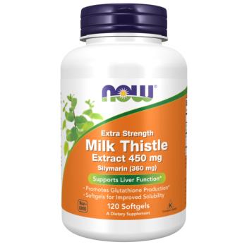 Silymarin Milk Thistle Extract, Extra Strength 450 mg 120 Softgels- Máriatövis kivonat kép