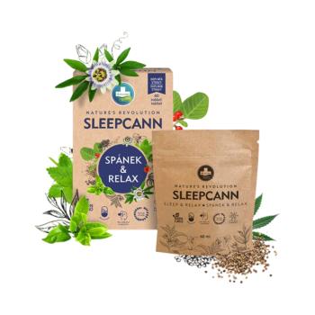 SLEEPCANN Alvás és relaxáció étrend-kiegészítő – 60 tabletta – Annabis kép