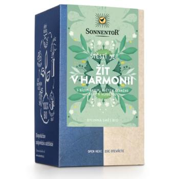 Sonnentor - A boldogság® harmóniában él, adagolt tea, BIO, 18 db