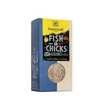 Sonnentor Fish & Chicks - grillfűszer, BIO, 55 g kép